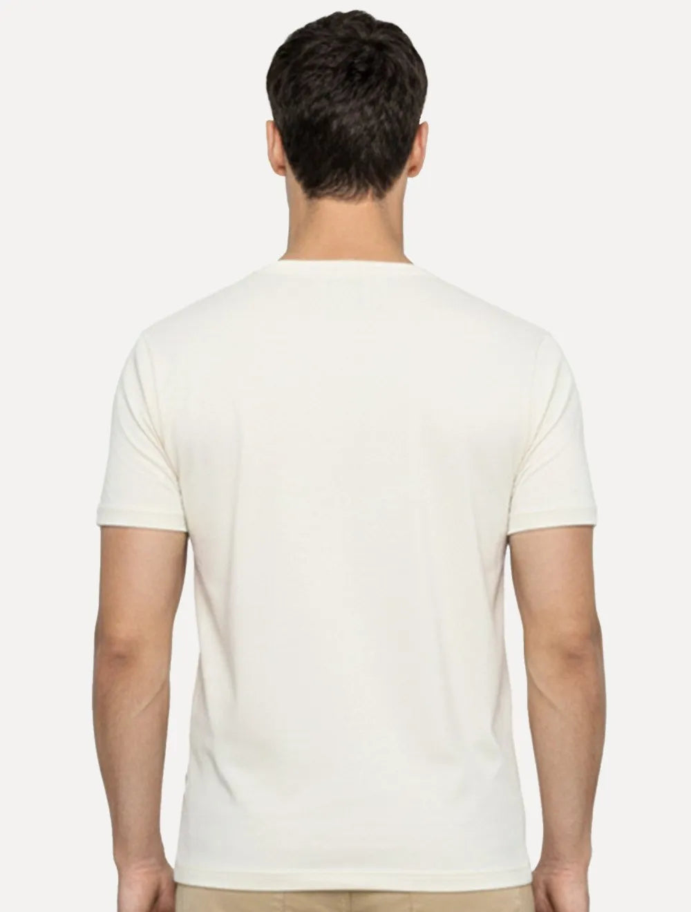 Camiseta King & Joe Masculina Signature Color Circle Estd 2013 Off White