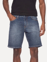 Bermuda Calvin Klein Jeans Masculina Carnaby 9'5 Pockets Azul Marinho