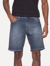 Bermuda Calvin Klein Jeans Masculina Carnaby 9'5 Pockets Azul Marinho