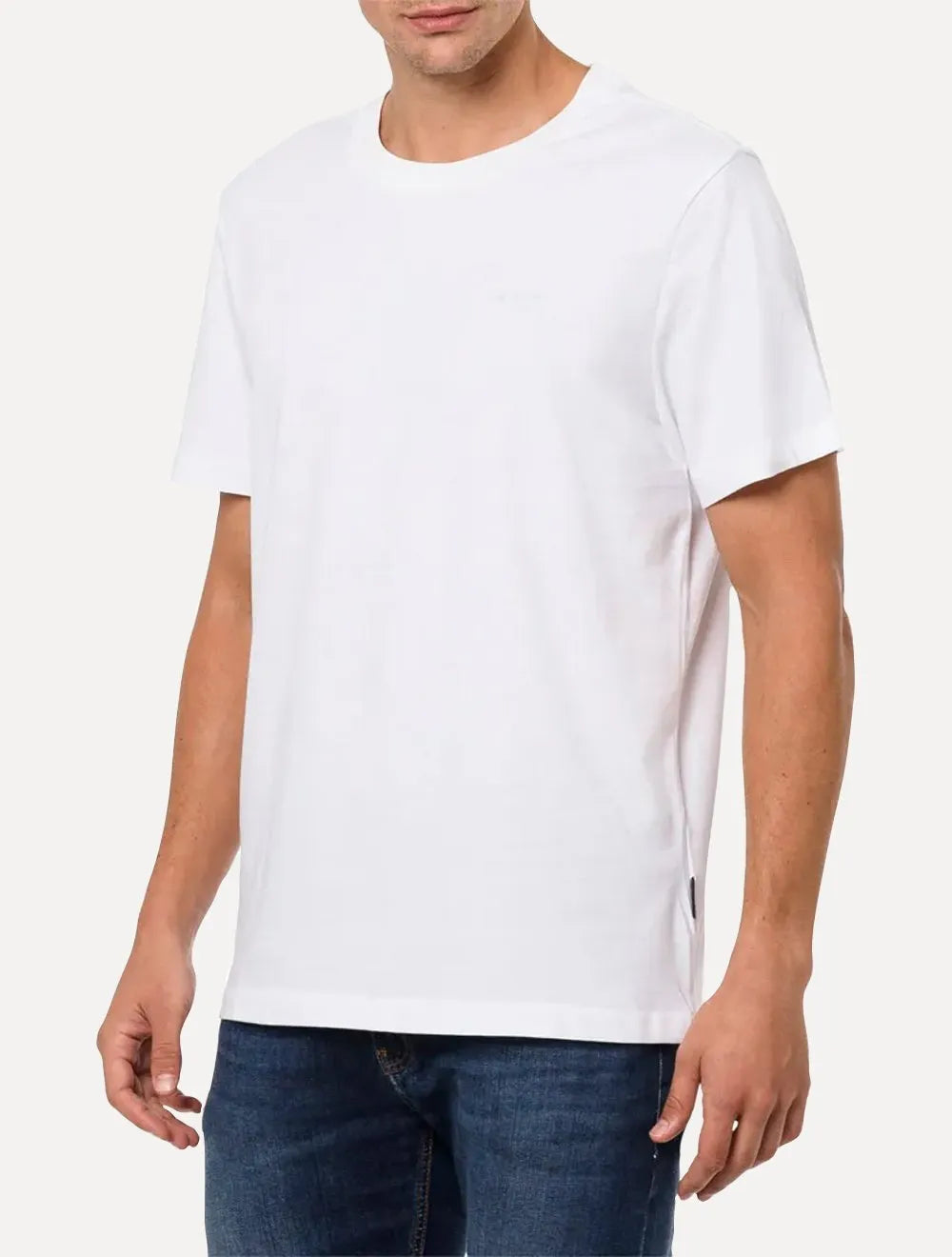 Camiseta Calvin Klein Masculina Solid Liquid Touch Branca