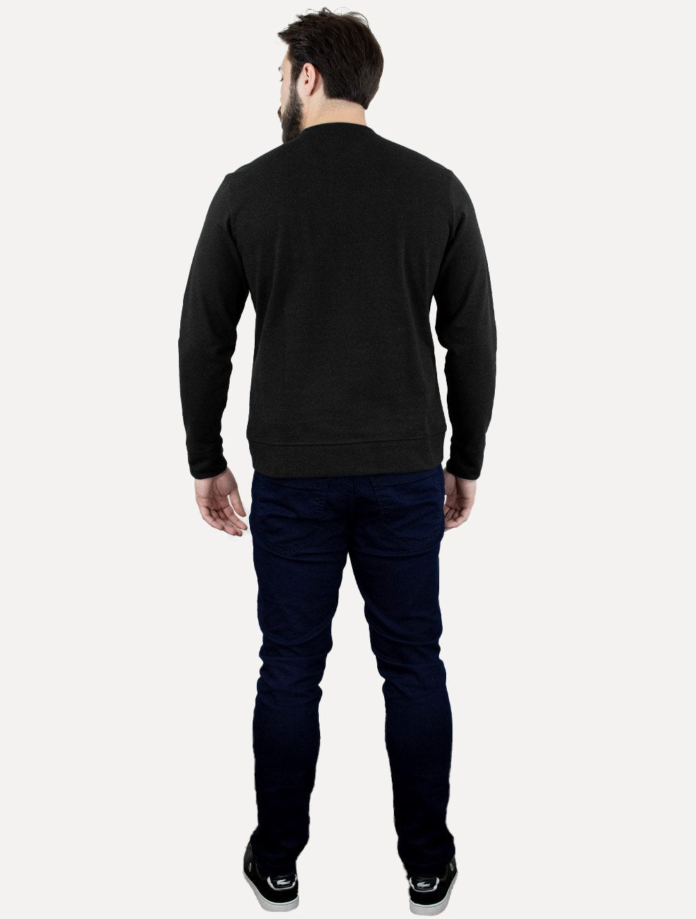 Moletom Osklen Masculino Rustic E-Basics Preto