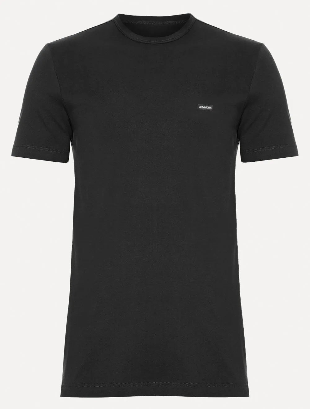 Camiseta Calvin Klein Masculina Piquet Sustainable Cotton Preta