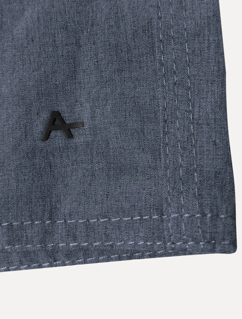 Short Aramis Masculino D'Água Elastico Melange Azul Índigo Mescla