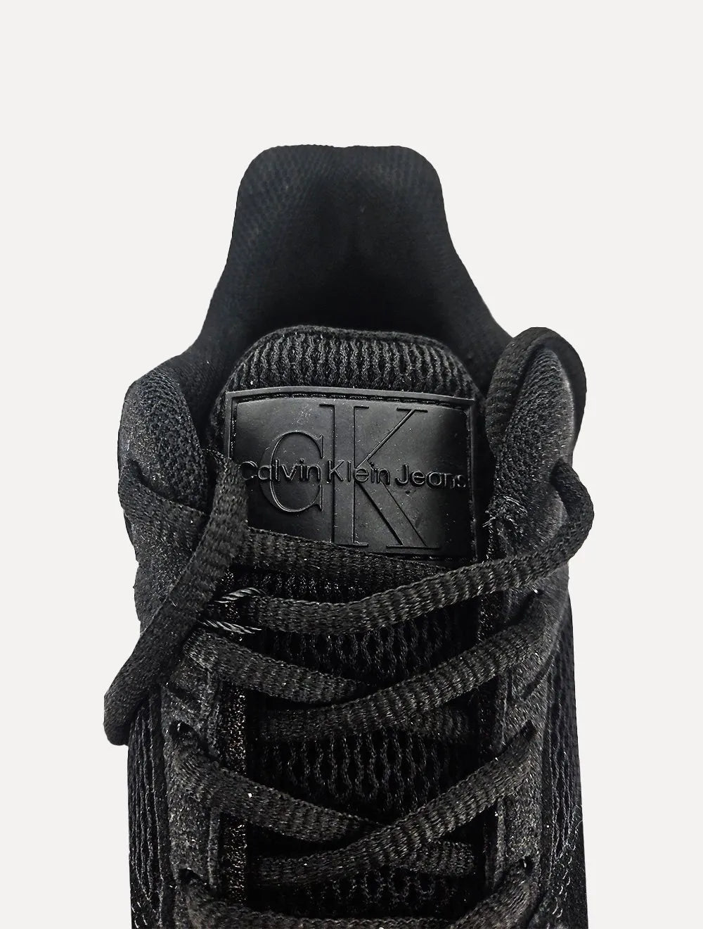 Tênis Calvin Klein Jeans Masculino New Runner 3D Logo Preto