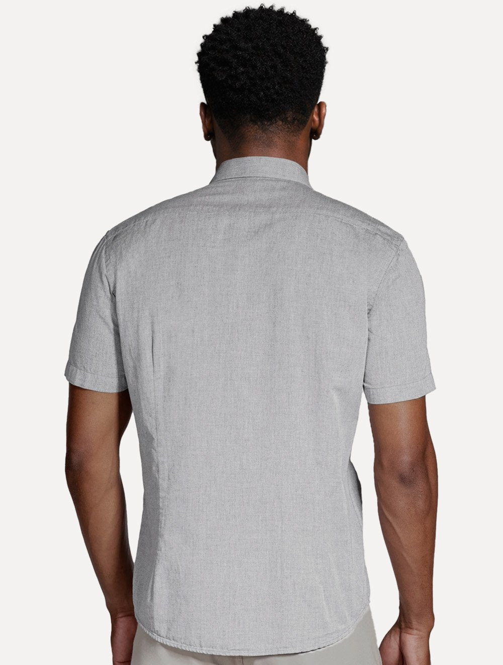 Camisa Aramis Masculina Slim Algodão Willis Chumbo