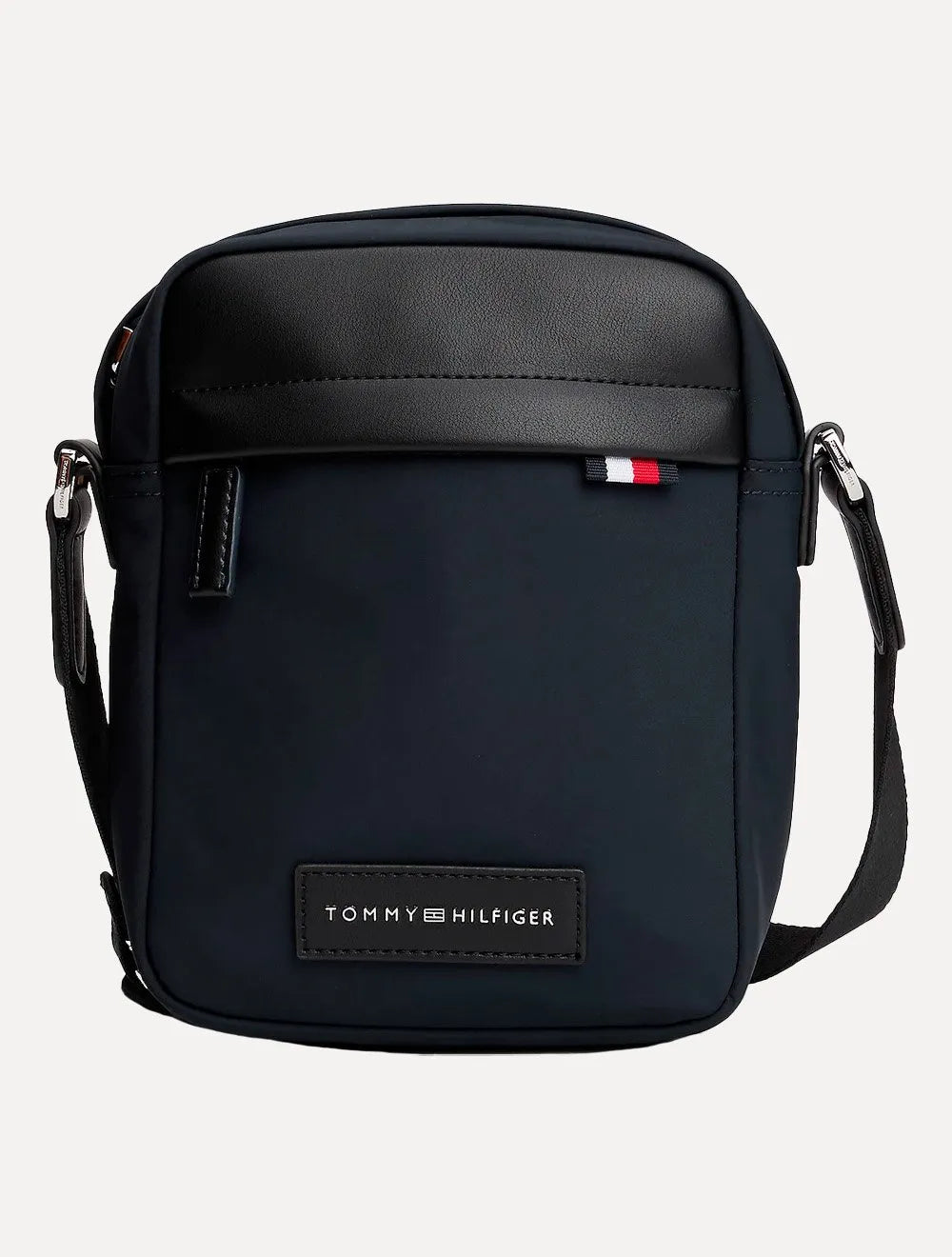 Bolsa Tommy Hilfiger Masculina Nylon Mini Shoulder Reporter Azul Marinho