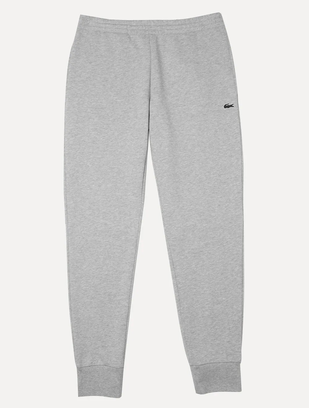Calça Lacoste Masculina Moletom Sport Cotton Fleece Croco Cinza Mescla