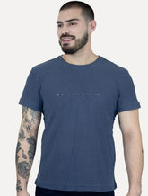 Camiseta Osklen Masculina Slim Rough Trident Surfing Marinho
