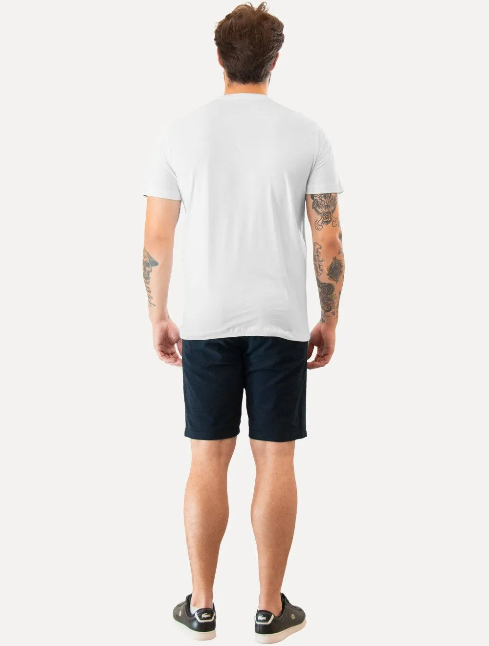 Camiseta Original Penguin Masculina Big Navy Mascot Logo Branca