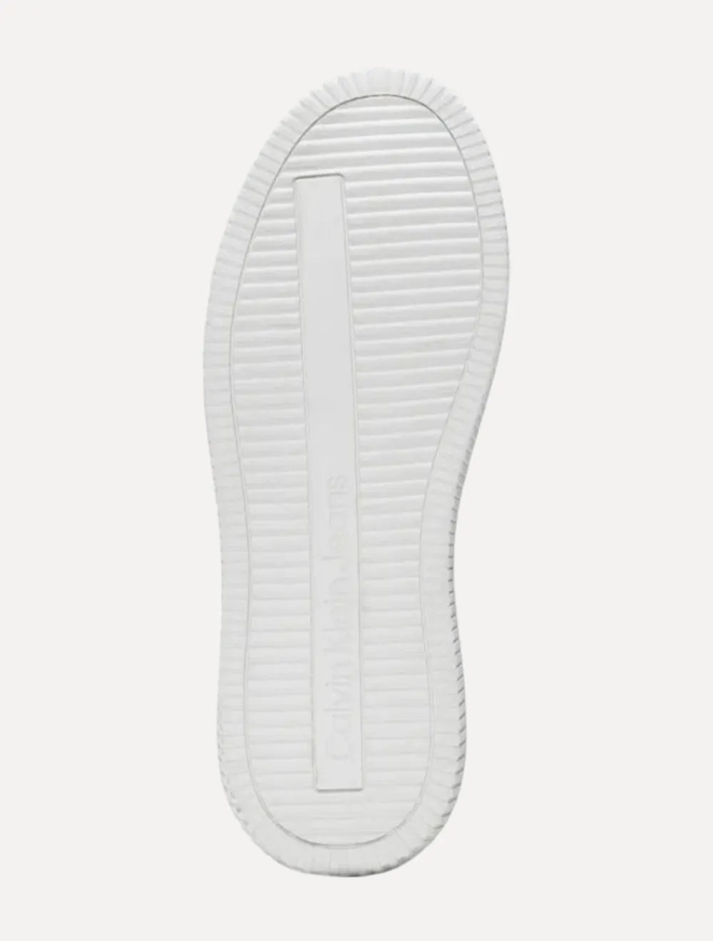 Tênis Calvin Klein Masculino Couro Chunky Unicolor Off-White