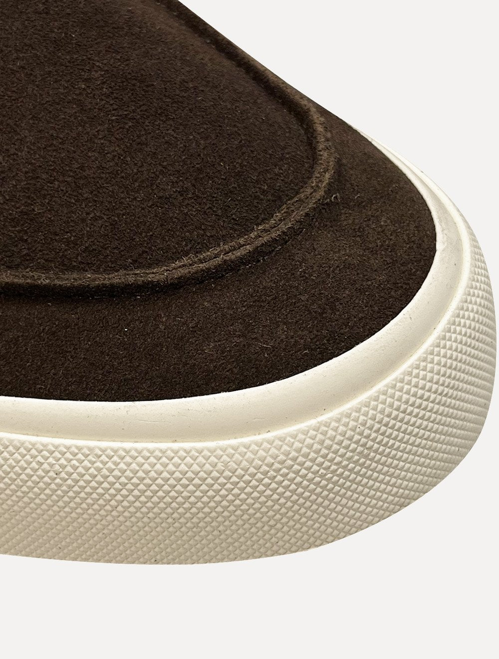 Tênis Aramis Masculino Slip On Easy Drive Suede Marrom Escuro