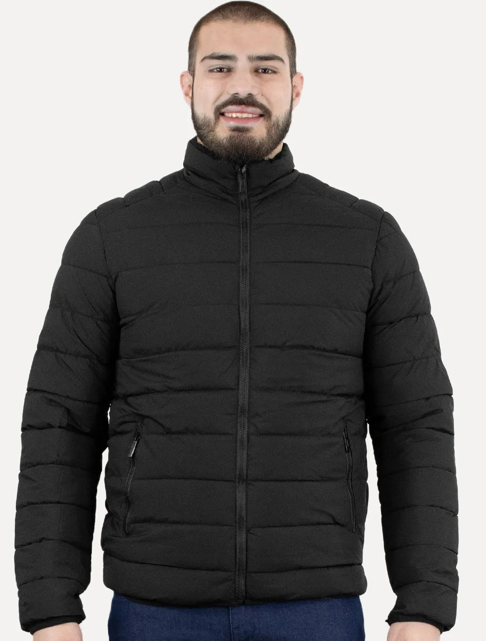 Jaqueta Masculina Dark Sherpa Bomber Preta