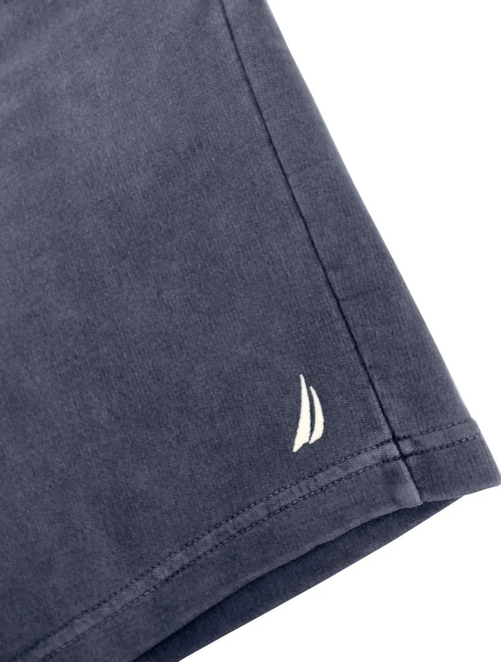 Bermuda Nautica Masculina Moletom Dark Sail Boat Azul Escuro