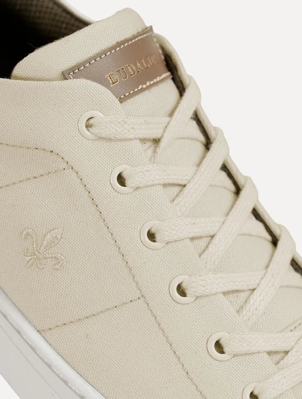 Tênis Dudalina Masculino SL Lona Mistral Napa Logo Areia