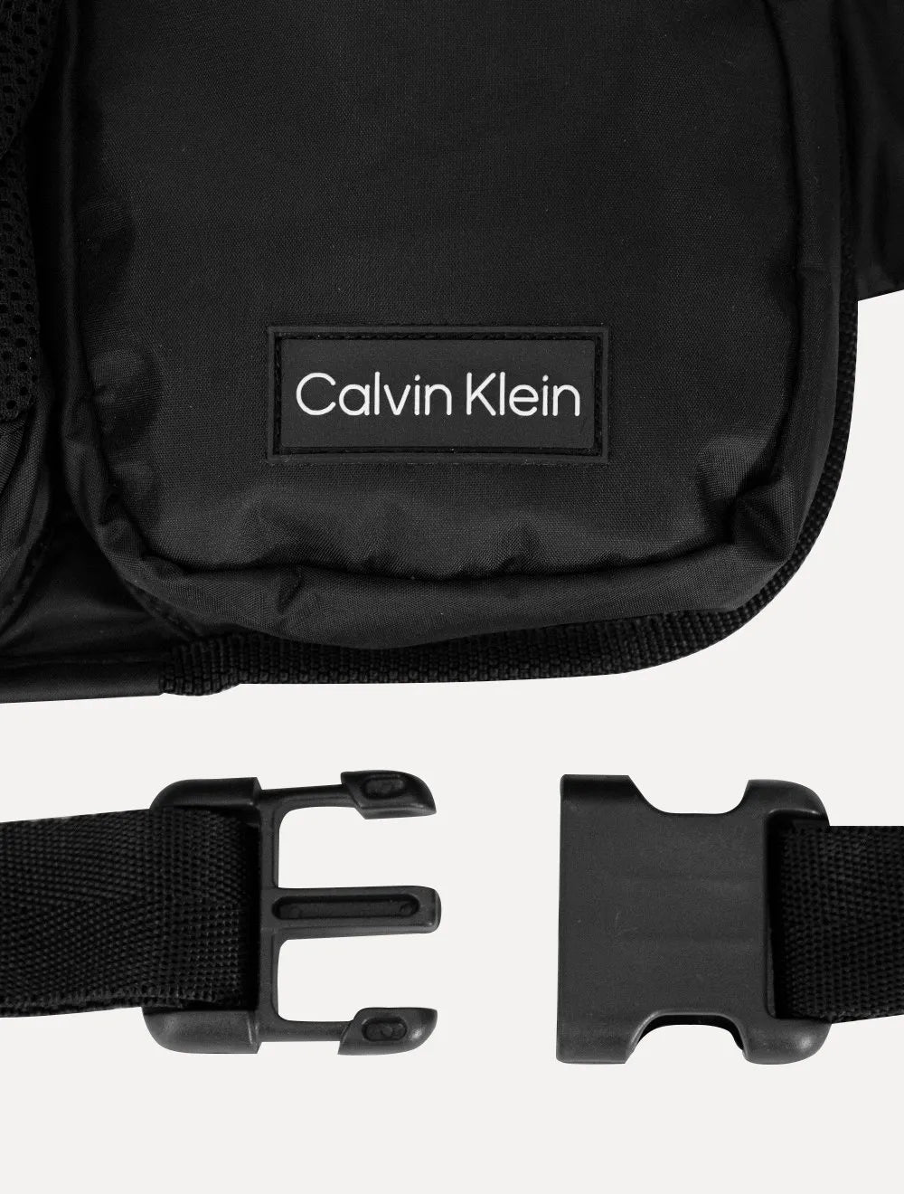 Pochete Calvin Klein Swimwear Masculina Logo Preta