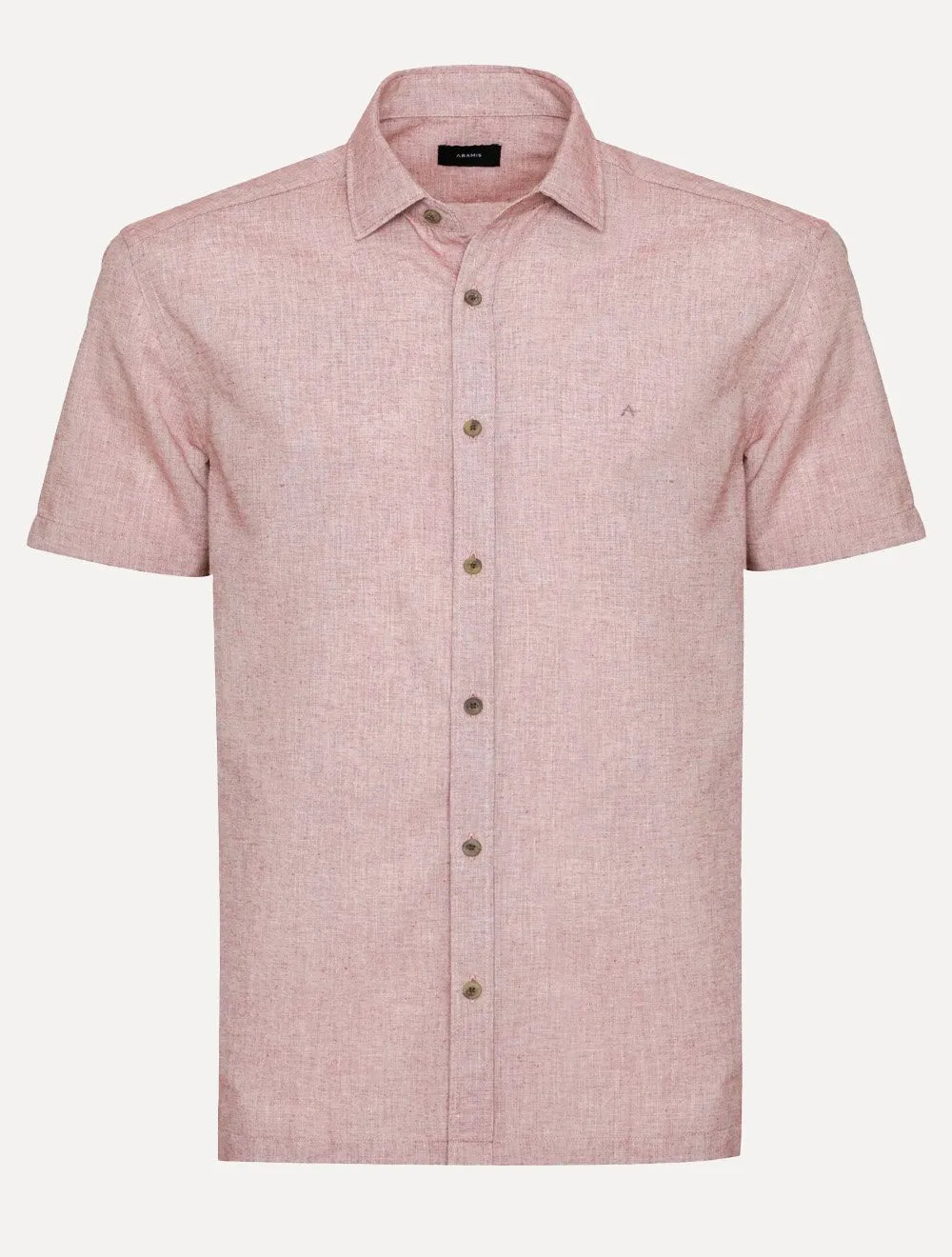 Camisa Aramis Masculina Regular Loop Flame Altino Rosa Mescla