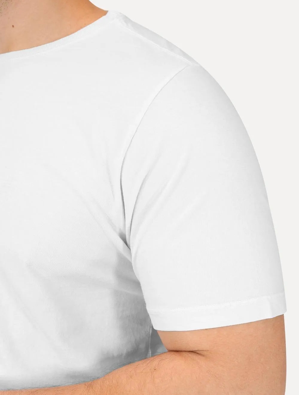 Camiseta Von der Volke Masculina Origineel Lisa Basic Branca