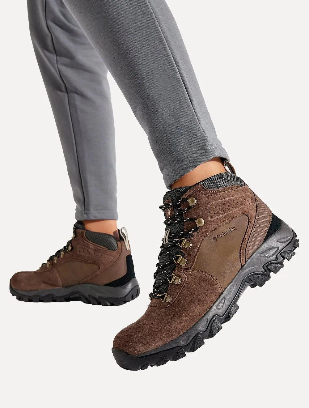 Bota Columbia Masculina Newton Ridge Plus II Waterproof Marrom Escuro