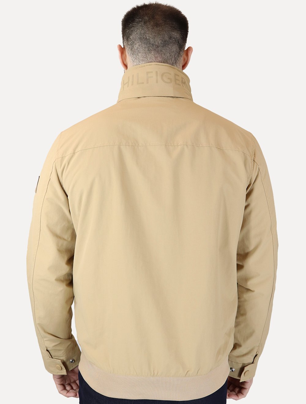 Jaqueta Tommy Hilfiger Masculina Sustainable Regatta Jacket Cáqui Médio