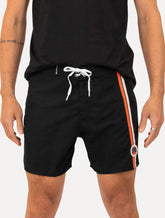 Bermuda Osklen Masculina D'Água Surf Vintage Patch Preta