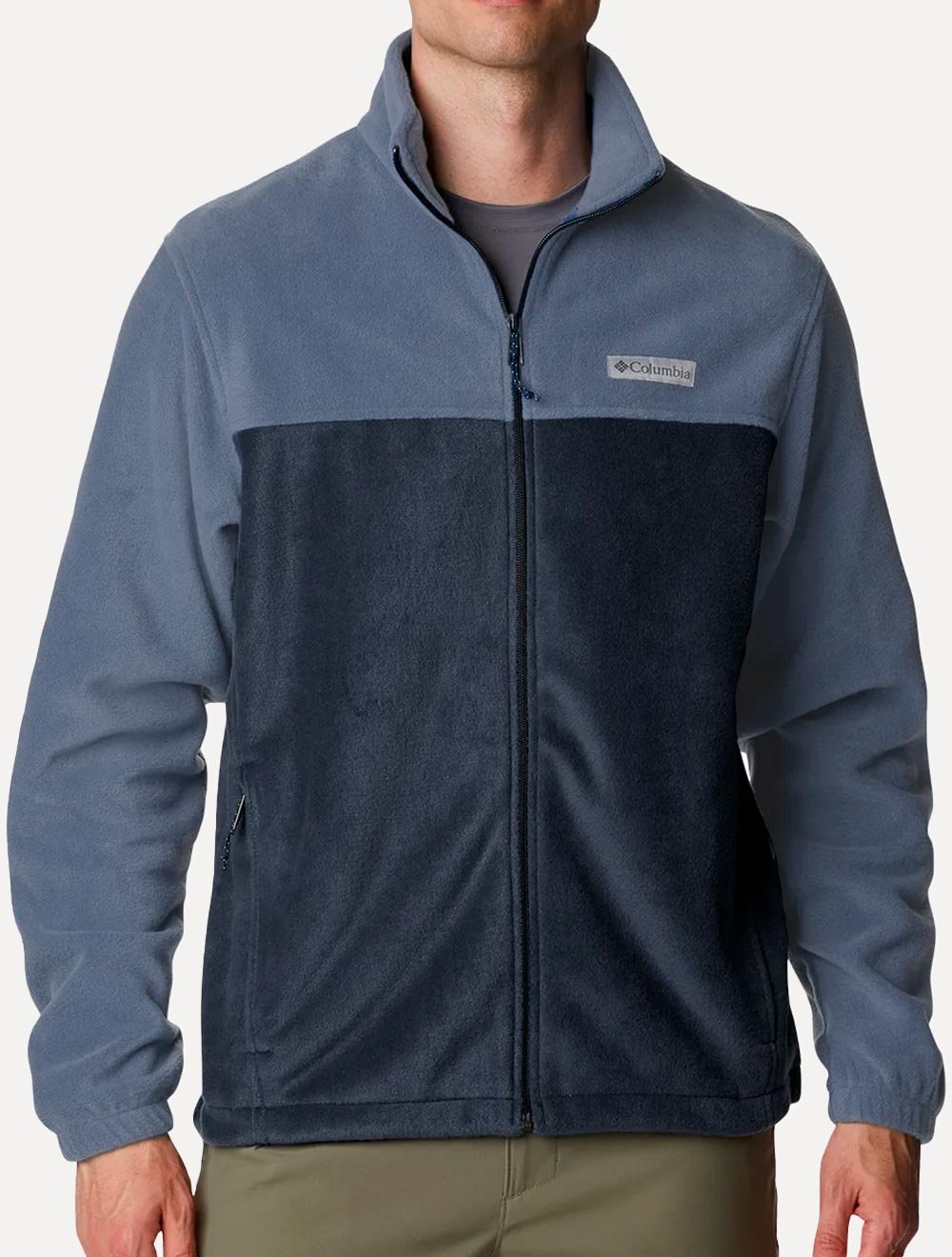 Jaqueta Columbia Masculina Fleece Steens Mountain Full Zip Indigo/Marinho