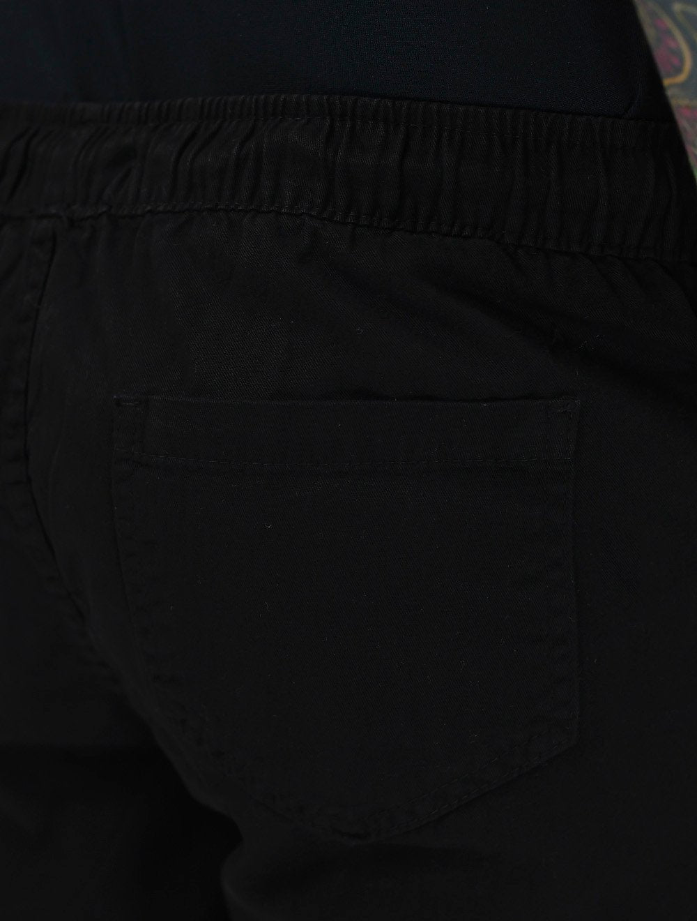 Short Calvin Klein Jeans Sarja Masculino Color Elastic Silk Logo Preto