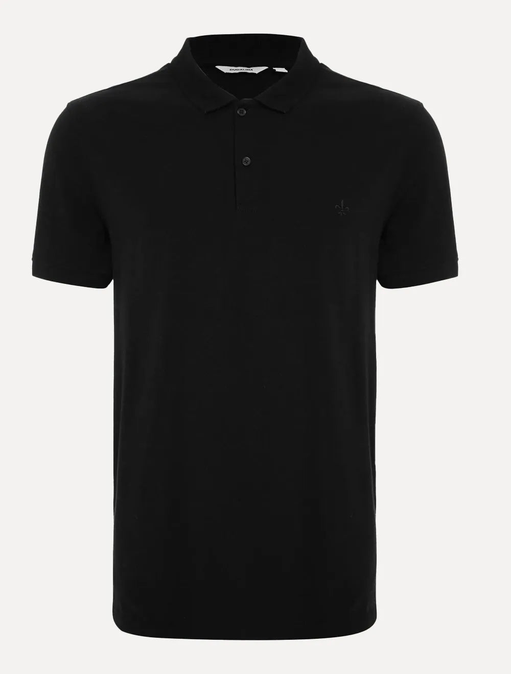 Kit Camiseta e Polo Piquet Dudalina Masculina Pretas