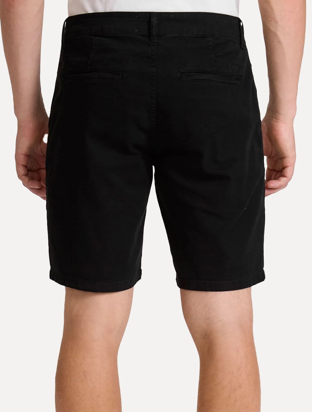 Bermuda John John Masculina Chino Portland Preta