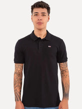 Polo Tommy Jeans Masculina Regular Original Fine Piquet Preta