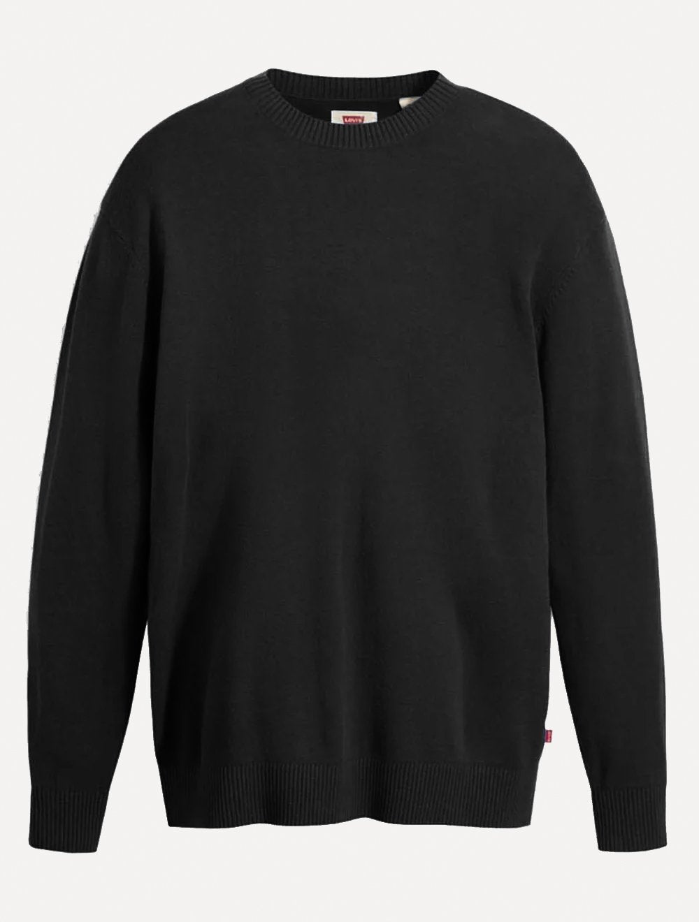 Suéter Levis Masculino Crewneck Red Tab Preto