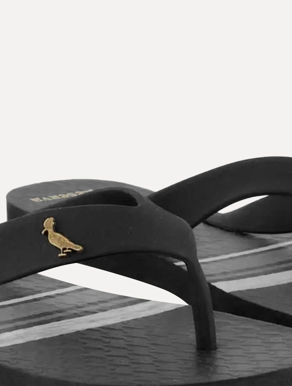 Chinelo Reserva Masculino Watercolor Stripe Preto
