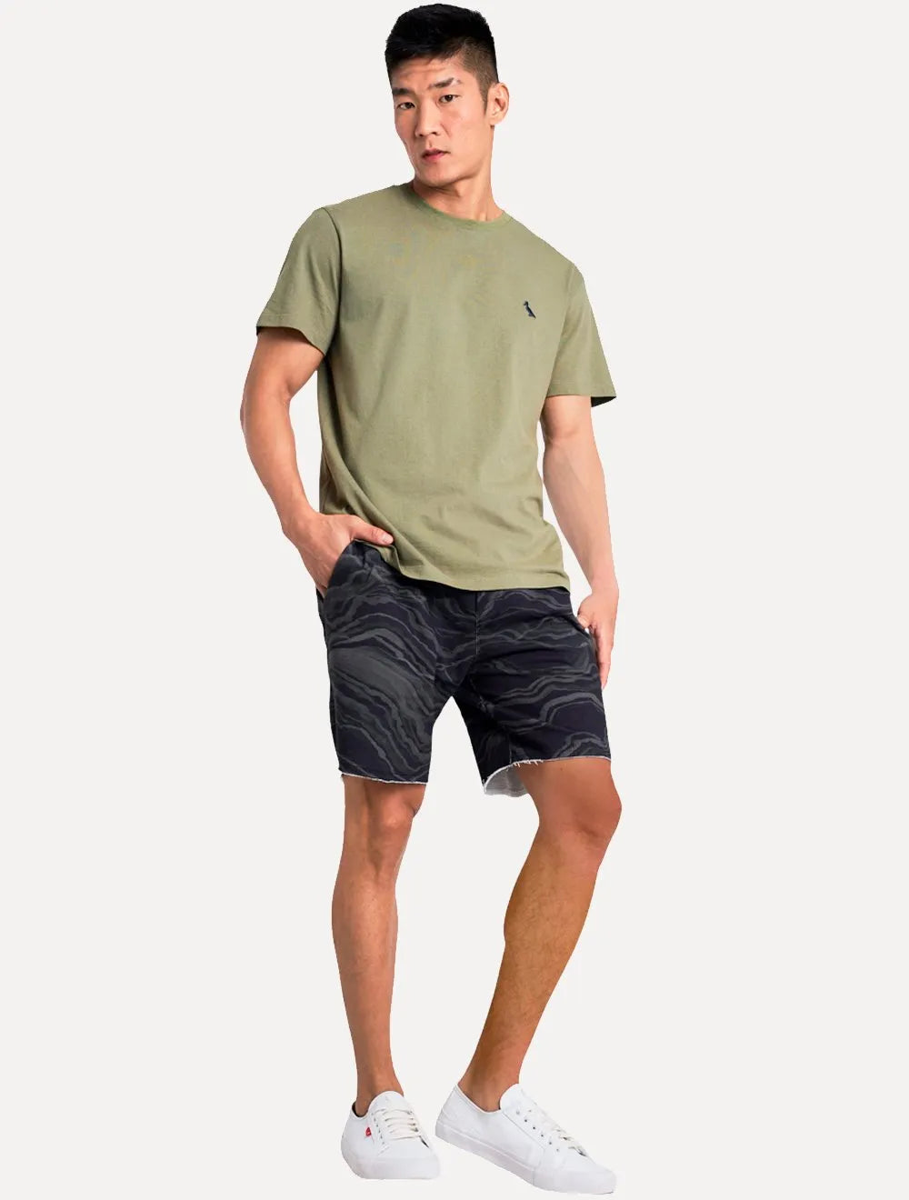 Camiseta Reserva Masculina Basic Navy Woodpecker Verde Militar