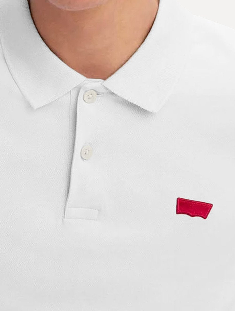 Polo Levis Masculina Slim Housemark Branca