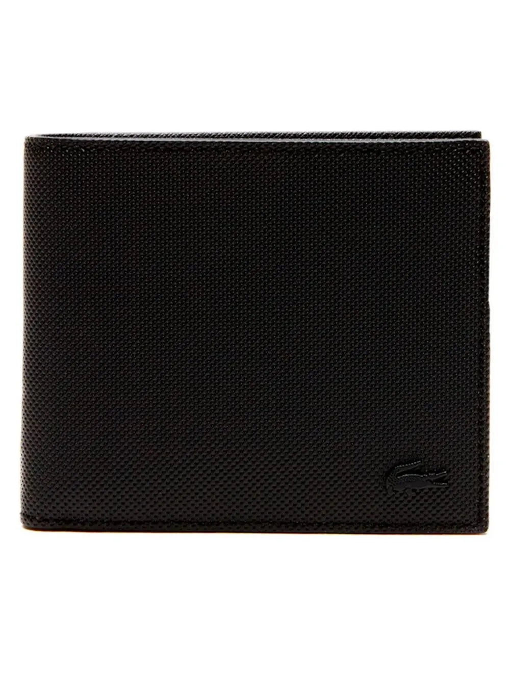 Carteira Lacoste Masculina Classic Petit Piquet Preta