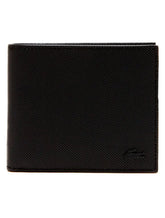 Carteira Lacoste Masculina Classic Petit Piquet Preta