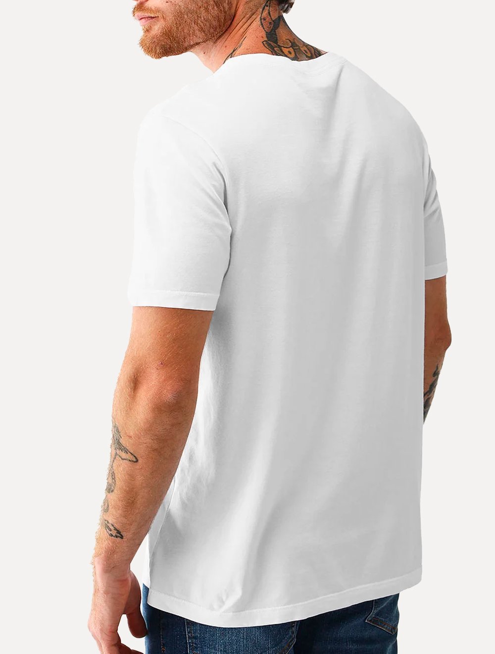 Camiseta Reserva Masculina Regular Mescla Touch Branca