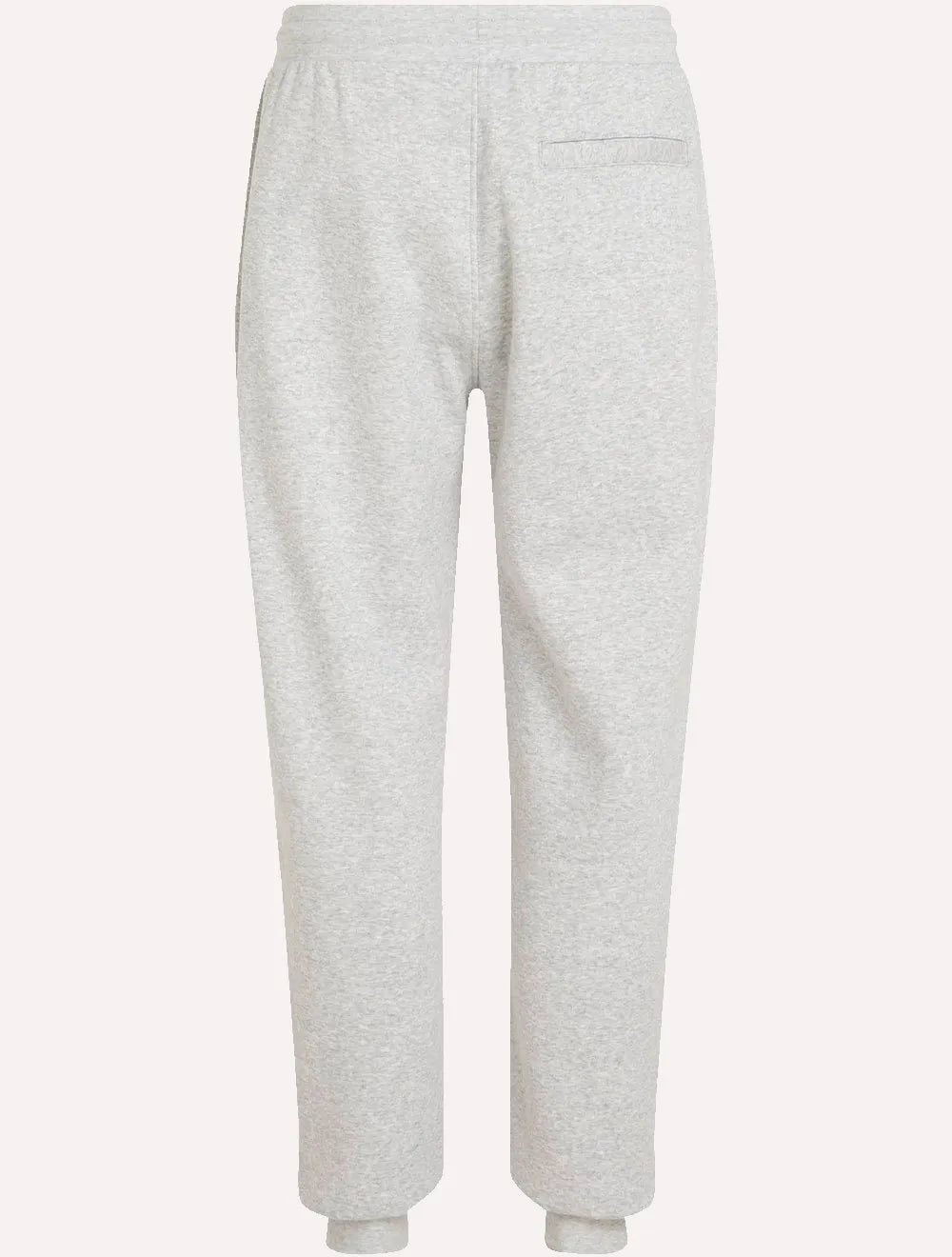 Calça Tommy Hilfiger Masculina Moletom Regular Flag Logo Cinza Mescla