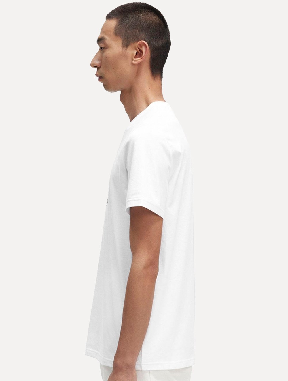 Camiseta Fred Perry Masculina Regular Laurel Wreath Graphic Branca