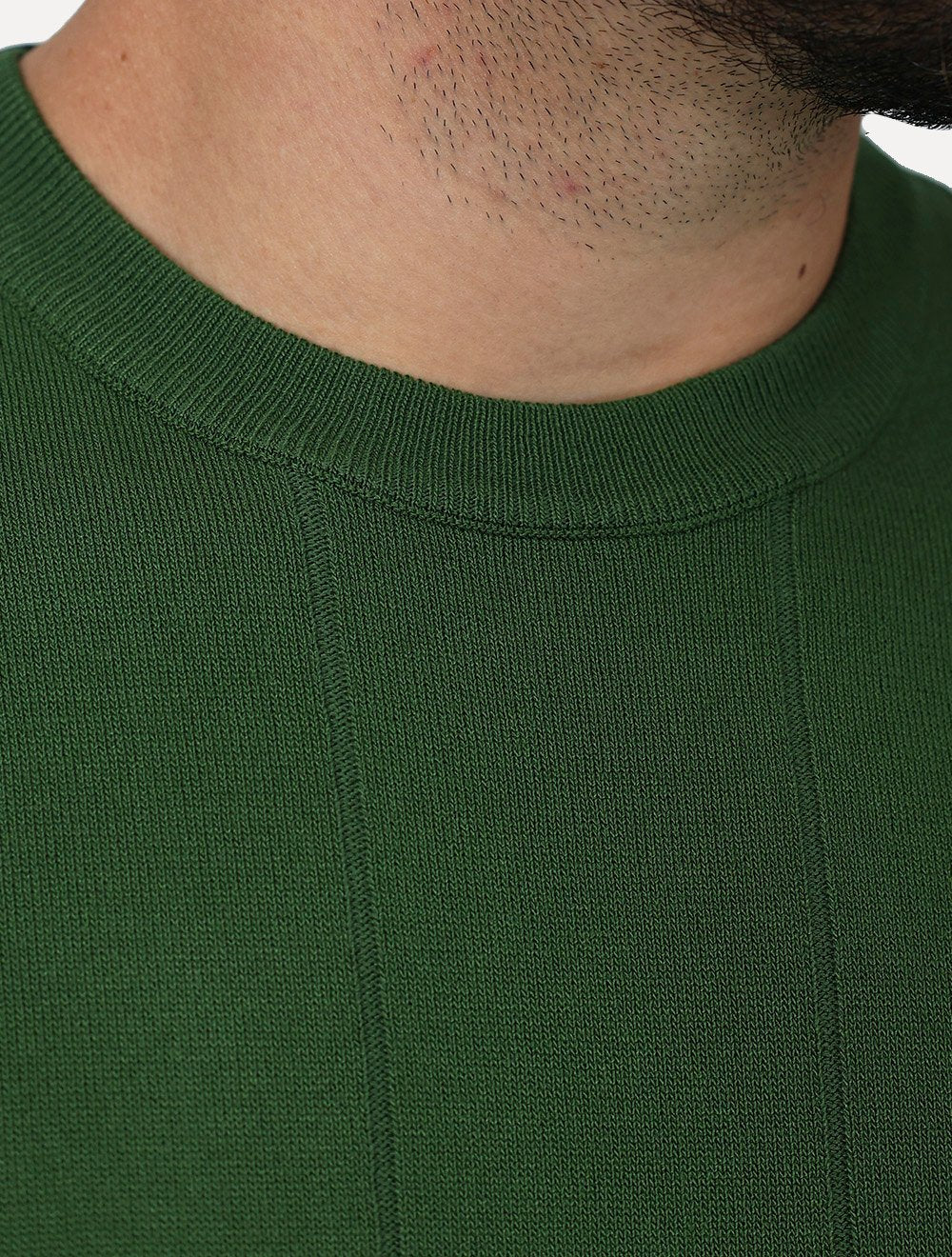 Camiseta Dixen Masculina Tricot Manga Curta Gola Careca Verde