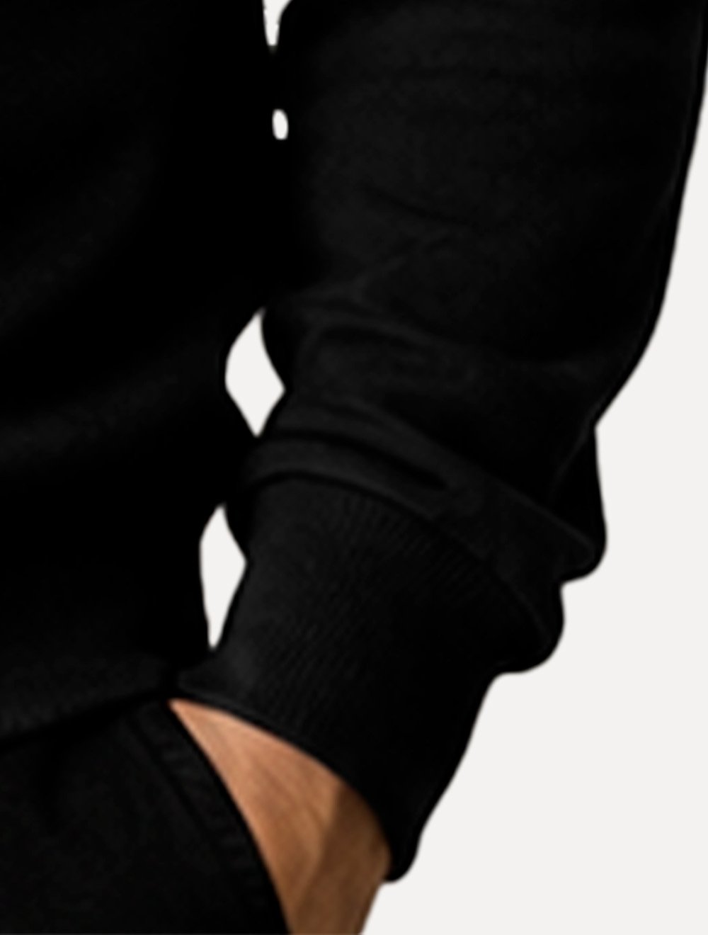 Blusão King & Joe Masculino Moletom Crewneck Signature Preto