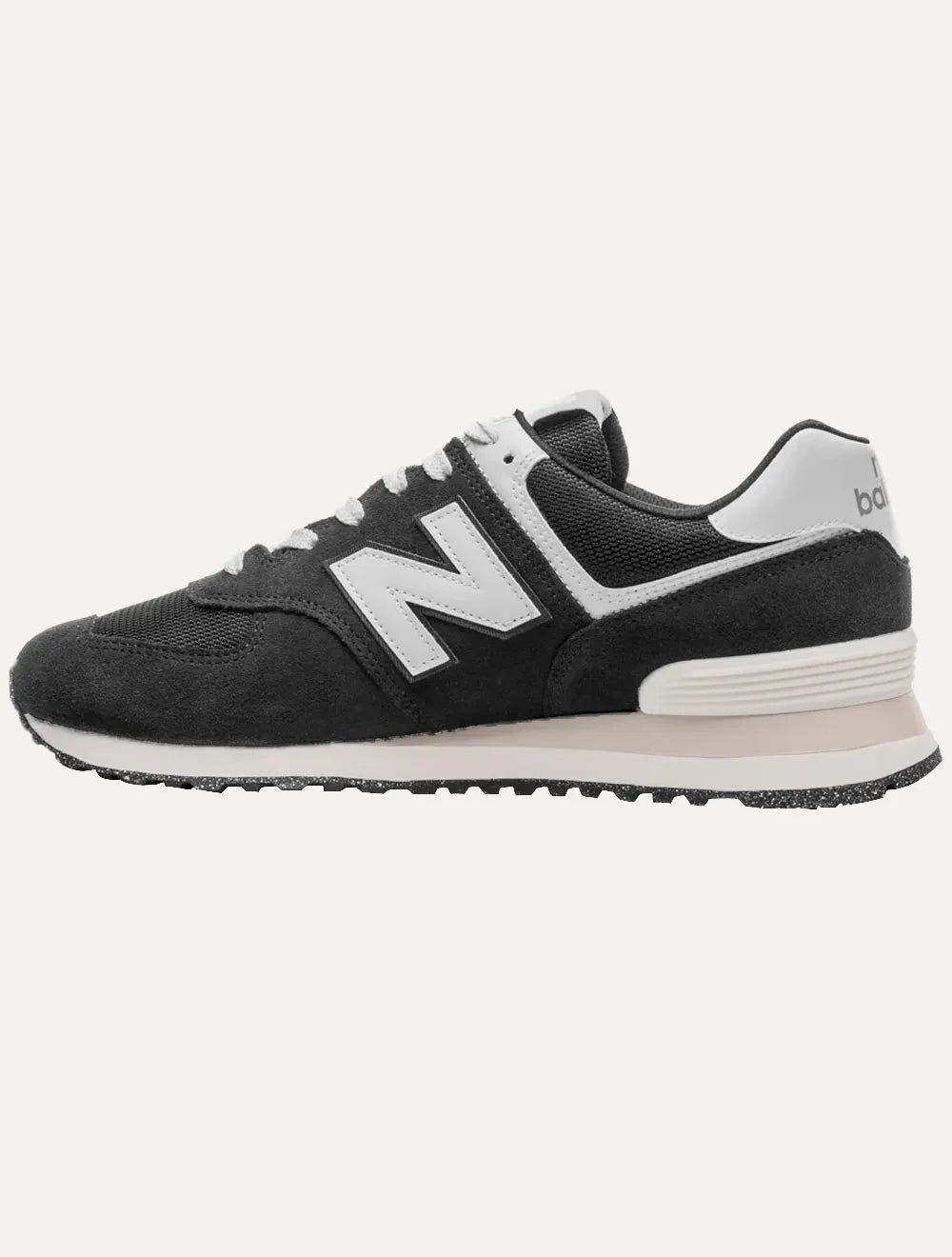 Tênis New Balance Masculino Casual Suede U574v2 White Preto