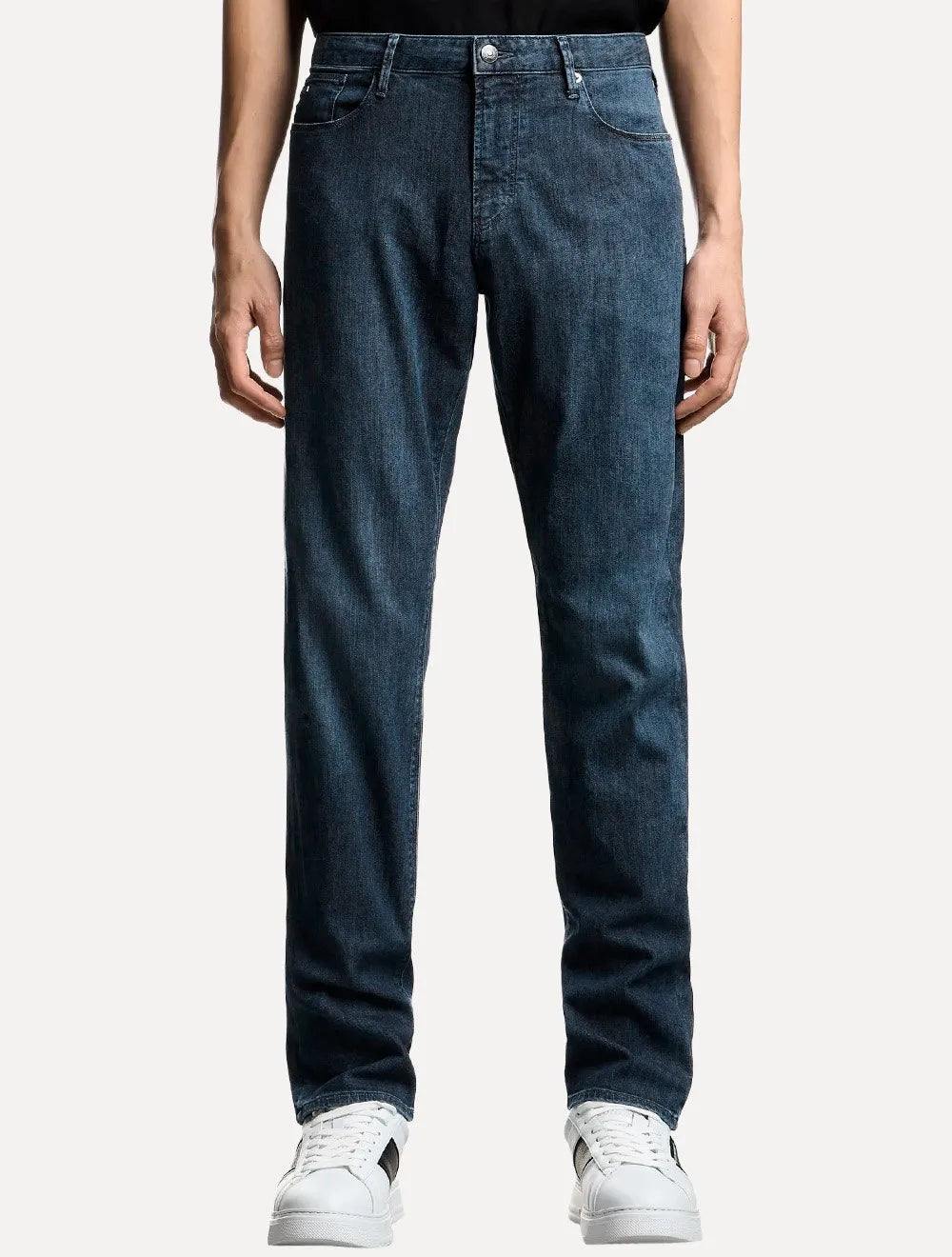 Calça Jeans Empório Armani Masculina J06 Slim Fit Azul