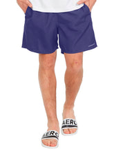 Short Aeropostale D'Água Swimwear Light Logo Azul Escuro