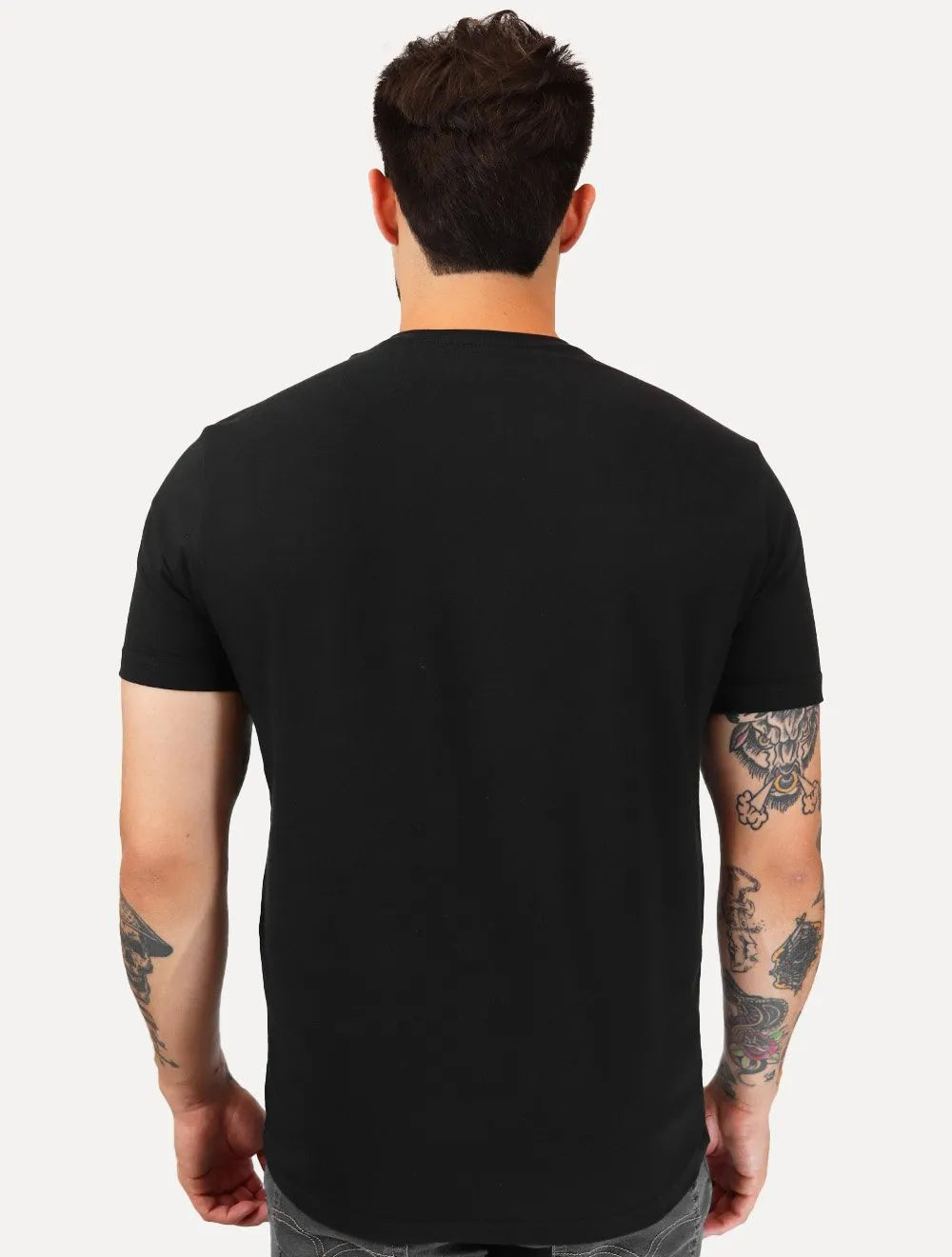 Camiseta King & Joe Masculina Cotton Premium Flex Preta