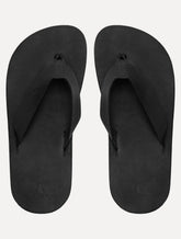 Chinelo Reserva Masculino RSV Deck 2.0 Couro Preto