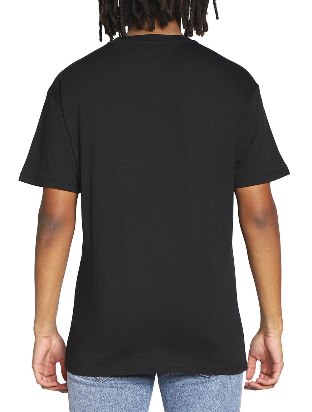 Camiseta Tommy Jeans Masculina Classic Multi Logo Preta