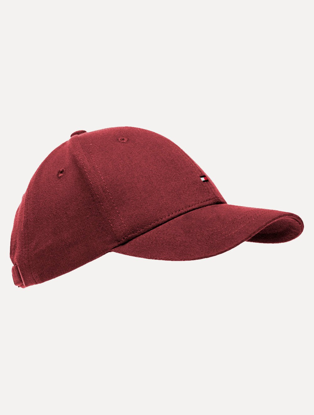 Boné Tommy Hilfiger Masculino Classic Cap Flag Tape Vermelho Escuro
