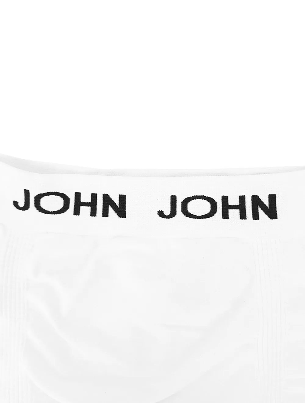 Cueca John John Boxer Poliamida Branca 1UN