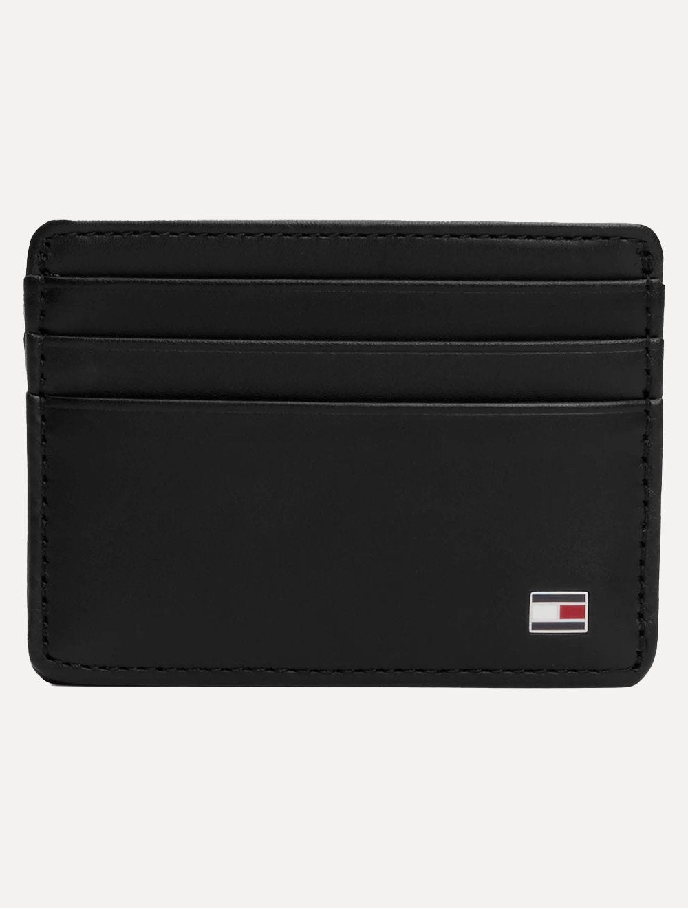 Carteira Tommy Hilfiger Porta Cartão Couro Eton CC Holder Preta