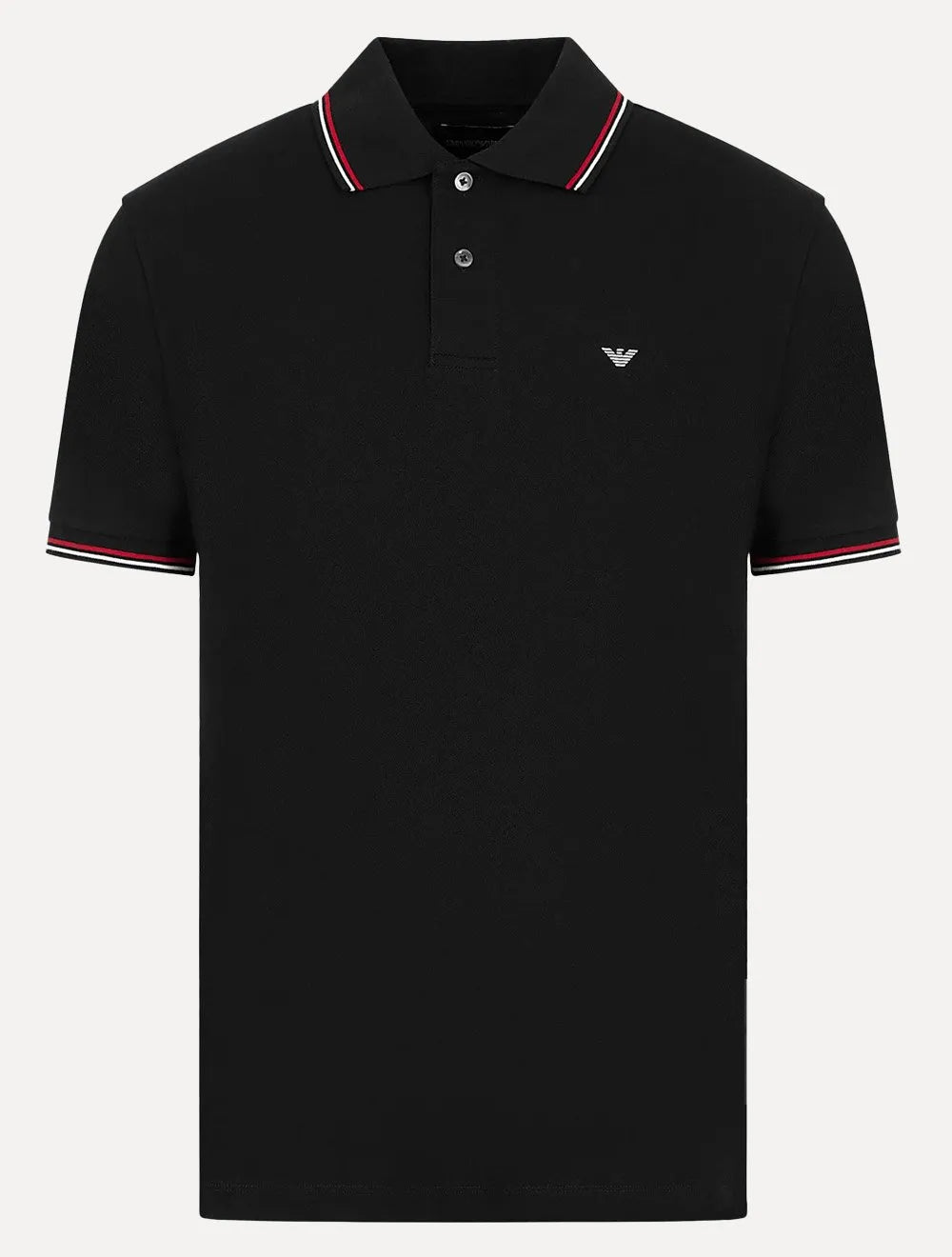 Polo Empório Armani Masculina Essential Friso Preta